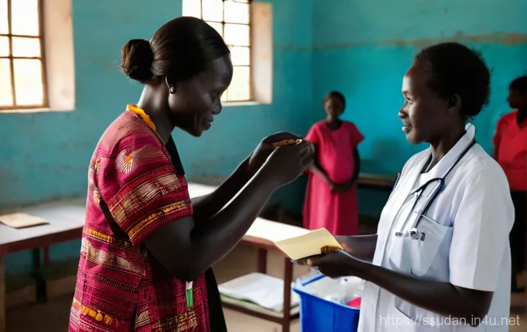 남수단의 문학 작품과 작가 - **A Compassionate Writer in South Sudan Village:** A warm and empathetic female writer, in her late ...