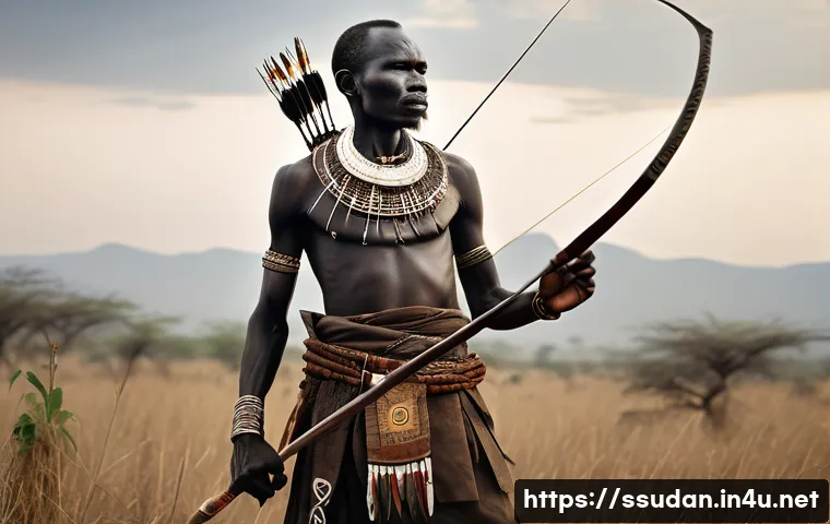 남수단의 전통 무기와 전사 문화 관련 이미지 2